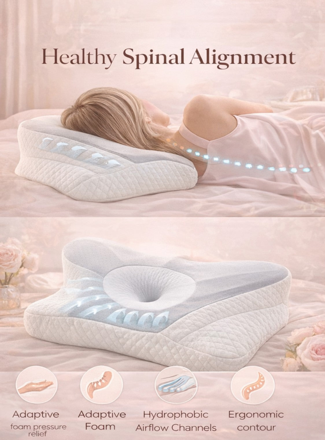 MellowLiving™ Cervical Pillow